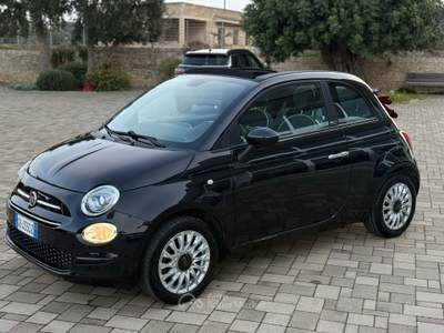 Fiat 500 1.2 69CV DUALOGIC LOUNGE CABRIO Nero usata Polignano a Mare