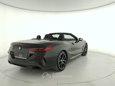BMW Serie 8 840d  - 840d cabrio mhev 48v xdrive msport pro auto Nero usata Cuneo