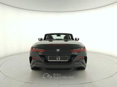 BMW Serie 8 840d  - 840d cabrio mhev 48v xdrive msport pro auto Nero usata Cuneo