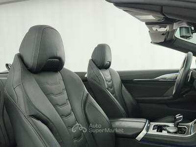 BMW Serie 8 840d  - 840d cabrio mhev 48v xdrive msport pro auto Nero usata Cuneo