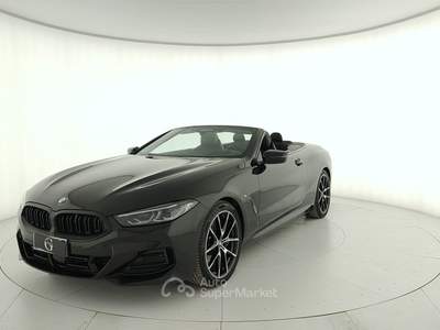 BMW Serie 8 840d  - 840d cabrio mhev 48v xdrive msport pro auto Nero usata Cuneo
