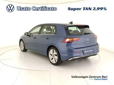 Volkswagen Golf 2.0 tdi style 150cv dsg Blu/Azzurro usata Bari