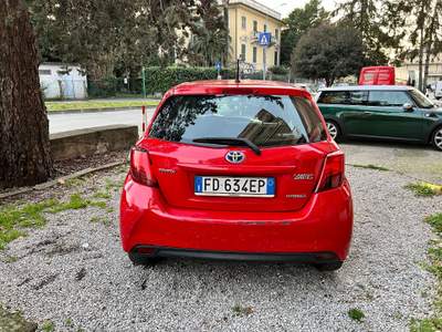 Toyota Yaris Tagliandi ufficiali Rosso usata Sestri Levante