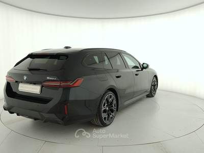 BMW Serie 5 520d 520d touring 48v xdrive msport pro auto Nero usata Milano