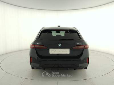 BMW Serie 5 520d 520d touring 48v xdrive msport pro auto Nero usata Milano