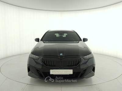 BMW Serie 5 520d 520d touring 48v xdrive msport pro auto Nero usata Milano