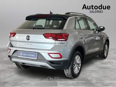 Volkswagen T-Roc  - t-roc 2.0 tdi life 115cv Argento usata Salerno
