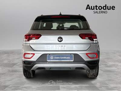 Volkswagen T-Roc  - t-roc 2.0 tdi life 115cv Argento usata Salerno