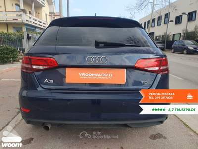 Audi A3 A3 SPB 1.6 TDI 116 CV S tronic Sport Blu/Azzurro usata Pescara
