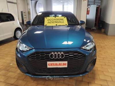 Audi A3 SPORTBACK 30 TFSI 17" Blu/Azzurro usata Vigevano