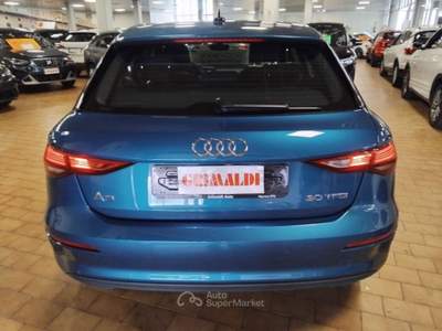 Audi A3 SPORTBACK 30 TFSI 17" Blu/Azzurro usata Vigevano
