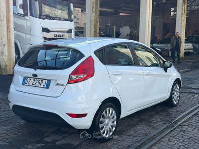Ford Fiesta + 1.4 5 porte Bz.- GPL Bianco usata Arcola