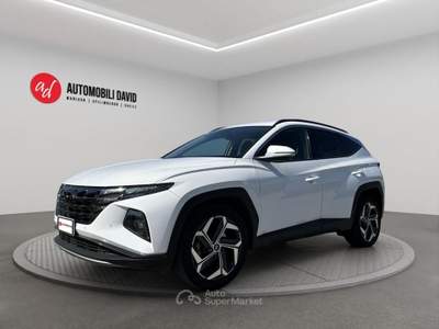 Hyundai Tucson 1.6 HEV aut. XLine Bianco usata Maniago