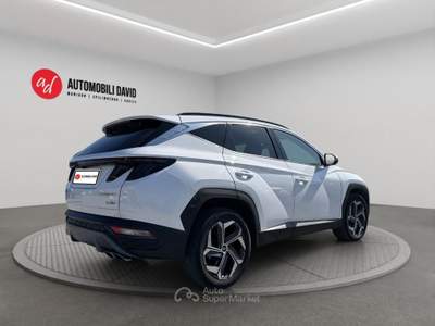 Hyundai Tucson 1.6 HEV aut. XLine Bianco usata Maniago