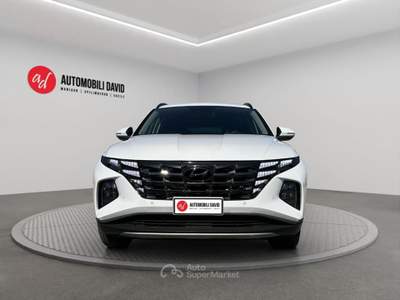 Hyundai Tucson 1.6 HEV aut. XLine Bianco usata Maniago