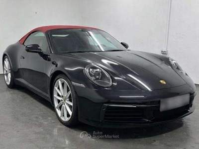 Porsche 911 992 CARRERA CABRIO SPORT CHRONO CERCHI 21" PASM Grigio usata Albano Laziale