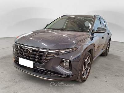 Hyundai Tucson 1.6 T-GDI MHEV 2wd 150cv Exellence DCT FINO A 3 ANNI DI GARANZIA KM ILLIMITATI Blu/Azzurro usata Salerno