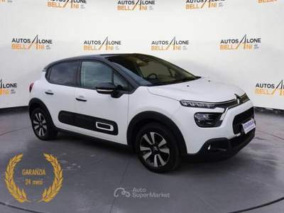 Citroen C3 BlueHDi 100 S&S Shine N1 AUTOCARRO Bianco usata Feltre