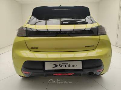 Peugeot 208 NUOVA 1.2 hybrid Allure 110cv e-dcs 6 Giallo usata Erba