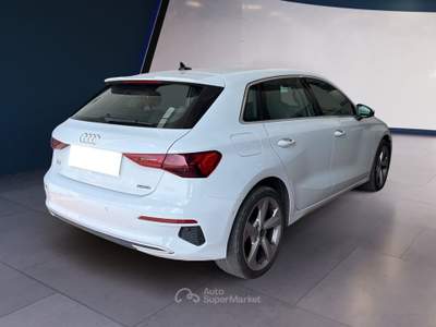 Audi A3 IV 2020 Sportback Sportback 40 2.0 tdi Business Advanced quattro s-tronic Bianco usata Torino