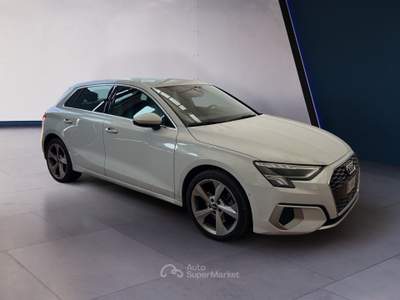 Audi A3 IV 2020 Sportback Sportback 40 2.0 tdi Business Advanced quattro s-tronic Bianco usata Torino