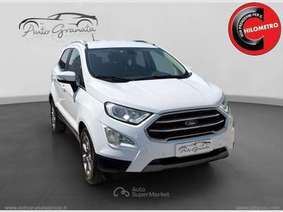 Ford EcoSport EcoSport 1.5 TDCi 100 CV S&S Titanium PERFETTA!!! Bianco usata Qualiano
