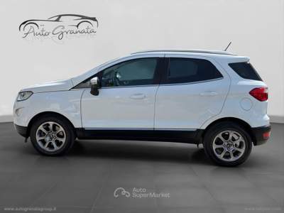 Ford EcoSport EcoSport 1.5 TDCi 100 CV S&S Titanium PERFETTA!!! Bianco usata Qualiano