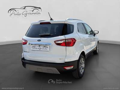 Ford EcoSport EcoSport 1.5 TDCi 100 CV S&S Titanium PERFETTA!!! Bianco usata Qualiano