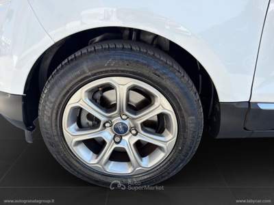 Ford EcoSport EcoSport 1.5 TDCi 100 CV S&S Titanium PERFETTA!!! Bianco usata Qualiano