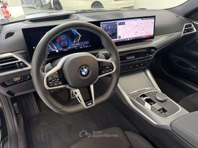 BMW Serie 4 420d 420 d Coupe Msport (G22) IVA ESPOSTA  14.000 KM Nero usata Ciserano