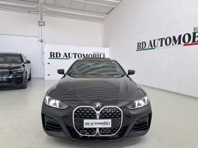 BMW Serie 4 420d 420 d Coupe Msport (G22) IVA ESPOSTA  14.000 KM Nero usata Ciserano