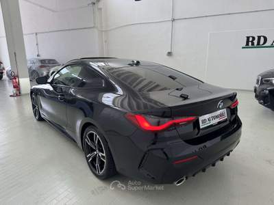 BMW Serie 4 420d 420 d Coupe Msport (G22) IVA ESPOSTA  14.000 KM Nero usata Ciserano