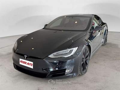 Tesla Model S Model S P100 D 722CV LUDICRUS Nero usata Milano