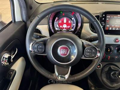 Fiat 500 500 1.2 BENZ 69CV LOUNGE EURO6D-TEMP 2020 Bianco usata Latina