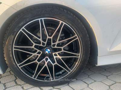 BMW Serie 3 318 318 Touring mhev 48V auto PROMO FINANZIAMENTO Bianco usata Roma