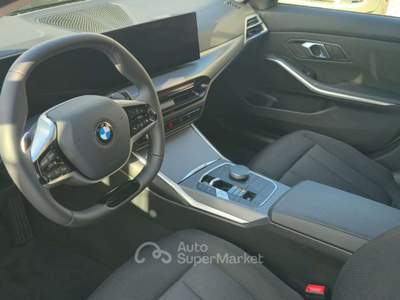 BMW Serie 3 318 318 Touring mhev 48V auto PROMO FINANZIAMENTO Bianco usata Roma