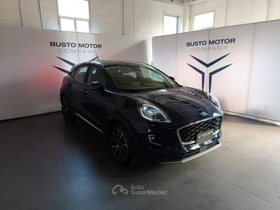 Ford Puma 1.0 EcoBoost Hybrid 125 CV S&S. Titanium Blu/Azzurro usata Olgiate Olona