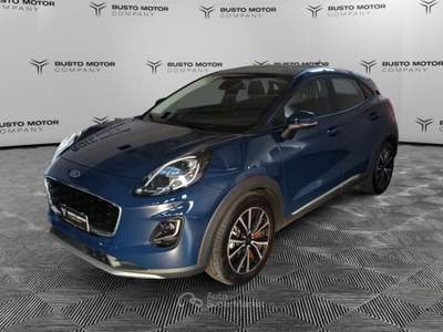 Ford Puma 1.0 EcoBoost Hybrid 125 CV S&S. Titanium Blu/Azzurro usata Olgiate Olona