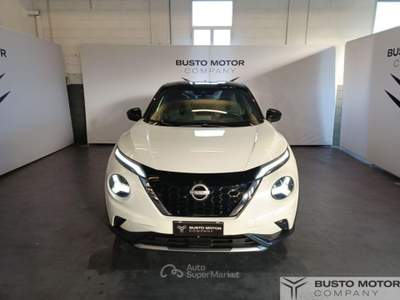 Nissan Juke 1.6 HEV N-Design Bianco usata Olgiate Olona