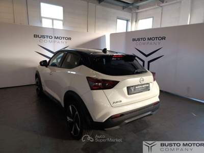 Nissan Juke 1.6 HEV N-Design Bianco usata Olgiate Olona