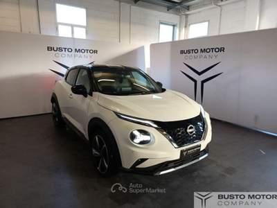 Nissan Juke 1.6 HEV N-Design Bianco usata Olgiate Olona