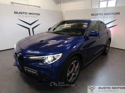 Alfa Romeo Stelvio Stelvio 2.2 t Sprint Q4 190cv auto PROMO VALIDA CO Blu/Azzurro usata Olgiate Olona