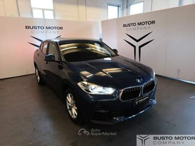 BMW X2 sDrive16d Business-X auto PROMO VALIDA CON FINANZI Blu/Azzurro usata Olgiate Olona
