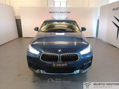BMW X2 sDrive16d Business-X auto PROMO VALIDA CON FINANZI Blu/Azzurro usata Olgiate Olona
