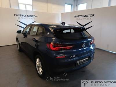 BMW X2 sDrive16d Business-X auto PROMO VALIDA CON FINANZI Blu/Azzurro usata Olgiate Olona