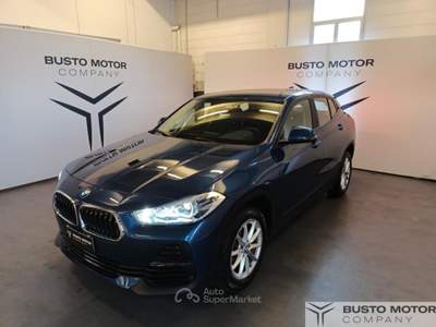 BMW X2 sDrive16d Business-X auto PROMO VALIDA CON FINANZI Blu/Azzurro usata Olgiate Olona