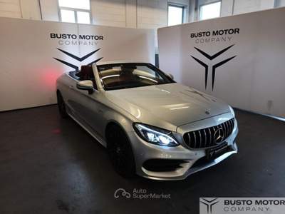Mercedes-Benz Classe C C 43 AMG C 43 4Matic AMG Cabrio Sport GARANZIA EUR Argento usata Olgiate Olona