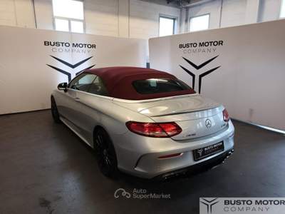 Mercedes-Benz Classe C C 43 AMG C 43 4Matic AMG Cabrio Sport GARANZIA EUR Argento usata Olgiate Olona