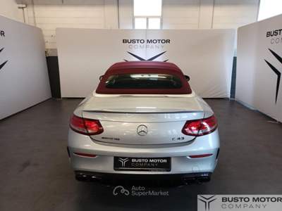 Mercedes-Benz Classe C C 43 AMG C 43 4Matic AMG Cabrio Sport GARANZIA EUR Argento usata Olgiate Olona