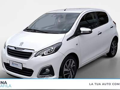 Peugeot 108  5p 1.0 vti allure etg5 e6 Bianco usata Marcianise
